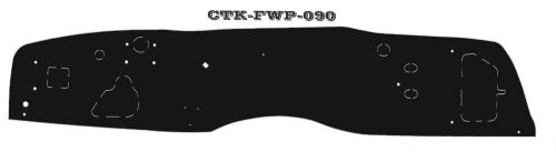 1973-79 chevy/gmc truck firewall insulation pad