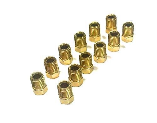 Thestopshop pack of 12 3/8&#034; - 24 fittings for 3/16&#034; tube