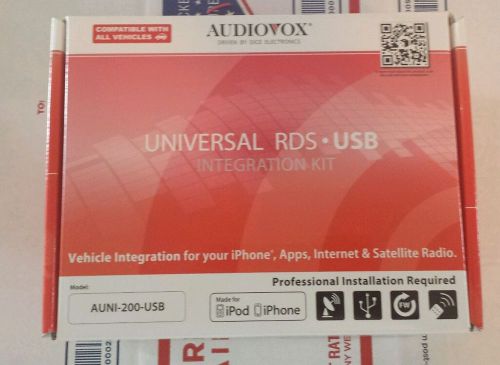 Audiovox auni-200-usb universal rds integration kit