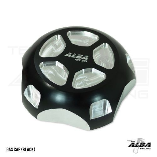 Polaris slingshot  gas cap  billet aluminum  alba racing  black