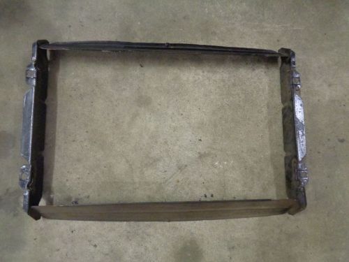 Chevelle 1967 chevrolet chevelle radiator shroud radiator filler panel fan shrou