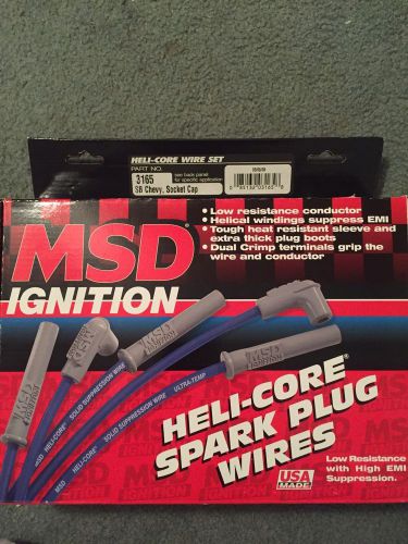 New set of sbc plug wires from msd part number 3165... no reserve 2