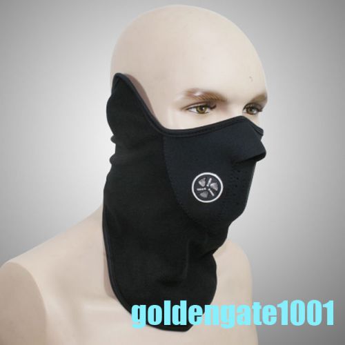 New motorcycle ski neck warmer half face mask veil sport snow black for honda gg