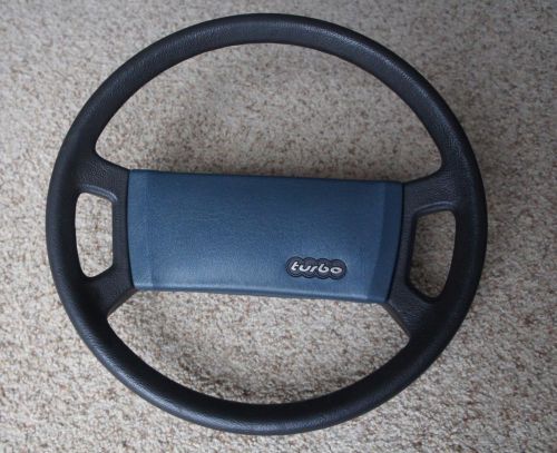Rare 80&#039;s 1983 audi 5000 s sport quattro turbo steering wheel