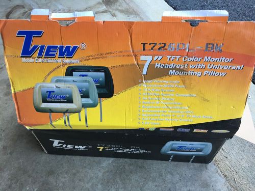 7&#034; headrest with universal mounting pillow