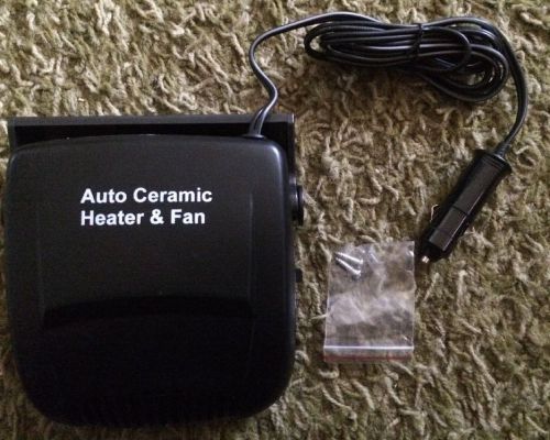 Auto ceramic heater &amp; fan