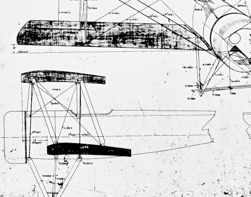 Sopwith Camel & Pup Factory Aircraft Blueprints Plans WW1, US $119.99, image 1
