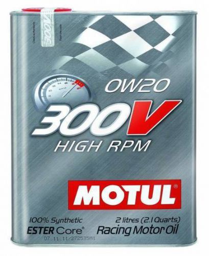 MOTUL 300V High RPM 0W20 Motor Oil 2 Liters, US $32.00, image 1