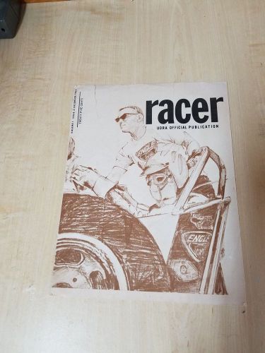 Rare! vintage udra united drag racer association volume 1 issue 3 1965 magazine