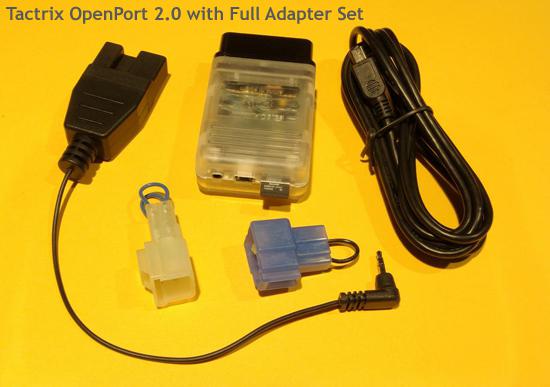 Openport 2.0 with full adapter set w/can support