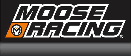 Moose racing 23" x 47" shop banner vinyl poster sign garage motocross atv black
