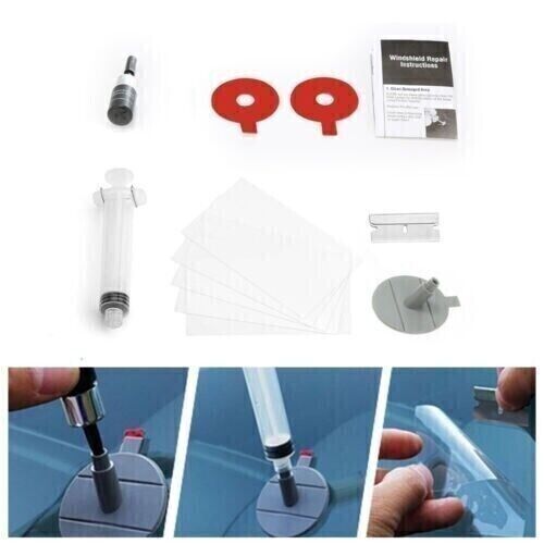 2PC Windscreen Windshield Repair Tool Sets Car Kit Wind Glass For Chip Crack Fix, US $10.48, image 6