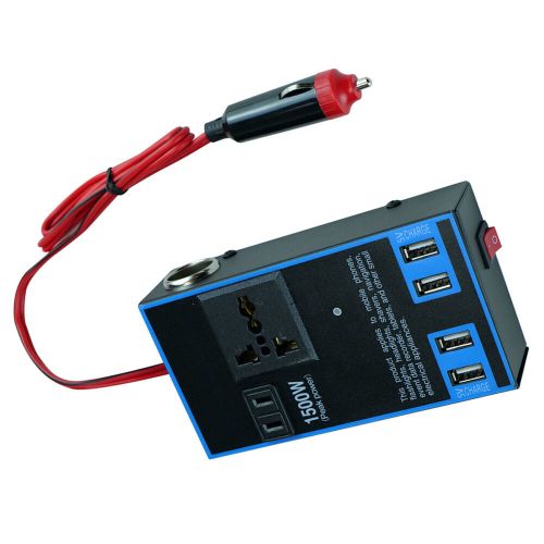Car Power Inverter 12V 24V to 110V 220V 1500W Multifunctional Truck Home Outlet, US $18.39, image 2