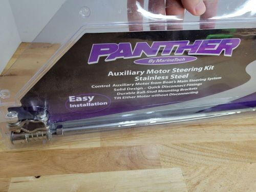 Panther MarineTech 552600 Auxiliary Motor Steering Kit SS Stainless Steel NEW, US $79.99, image 3