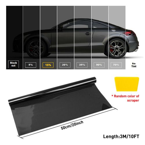 3M Uncut Tint Window Film Roll 15% 20" x 10ft Car Feet Home Office Glass VLT x 1, US $12.09, image 9