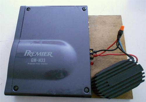 Pioneer premier gm-h33 bridegeable power amplifier with noise filter