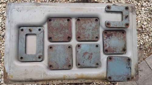 Marine exhaust manifold pressure plate kit, axe, not sunnen, not kwik way