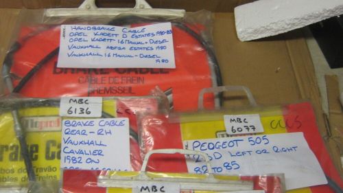 JOB LOT 8 BRAKE MBC CABLES VARIOUS MODELS BRAND NEW, US $, image 2