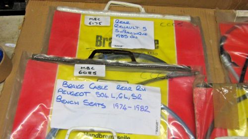 JOB LOT 8 BRAKE MBC CABLES VARIOUS MODELS BRAND NEW, US $, image 3