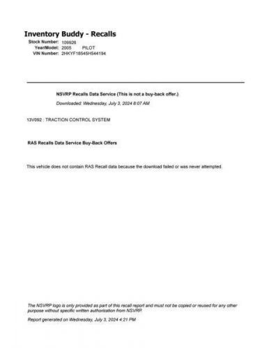 Seat Belt Front Bucket Seat Passenger Retractor Fits 03-08 PILOT 10286015, US $65.00, image 4