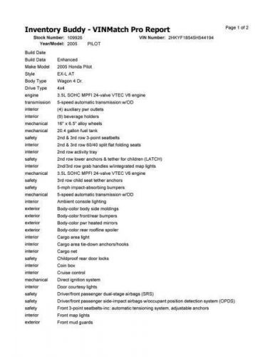 Seat Belt Front Bucket Seat Passenger Retractor Fits 03-08 PILOT 10286015, US $65.00, image 5