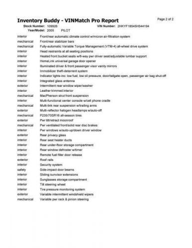 Seat Belt Front Bucket Seat Passenger Retractor Fits 03-08 PILOT 10286015, US $65.00, image 6