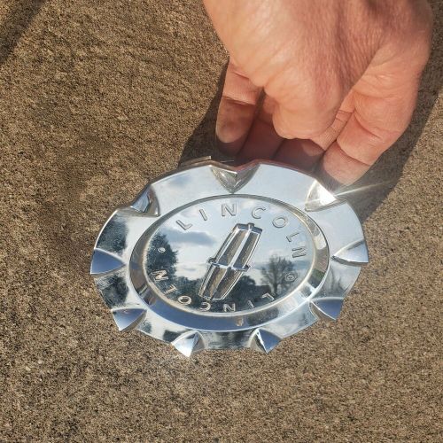 **** chrome lincoln mkz wheel center cap hubcap 2010 2011 2012 9h6c-1a096-ba 17&#034;