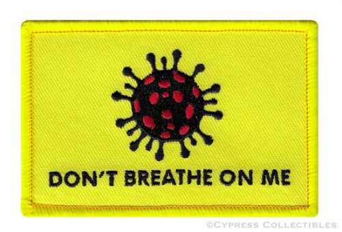 Corona gadsden flag patch embroidered funny corona biker don't tread on me new