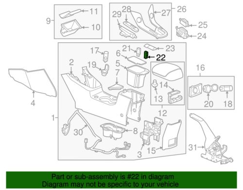 Genuine GM Jet Black USB Receptacle 13349323, US $13.53, image 4