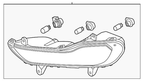 Genuine Ford Park Lamp Assembly CJ5Z-13201-B, C $112.41, image 5