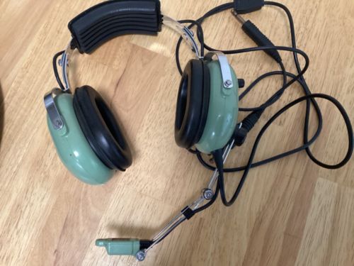 David Clark Model H10-40 Aviation Headset Microphone Dual Plug M4, US $67.95, image 14