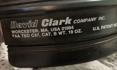 David Clark Model H10-40 Aviation Headset Microphone Dual Plug M4, US $67.95, image 17