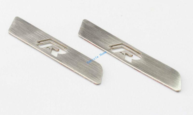 2 r stainless steel seat lift wrench insert trim for vw golf mk6 gti jetta mk5