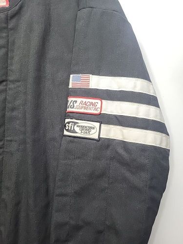 RJS Racing Equipment Jacket Fire Resistant Nomex 3-1 Black Men’s Size 2x Vintage, US $75.00, image 13