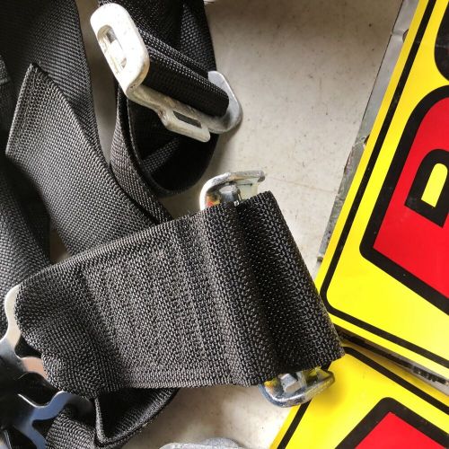 Two Sets RCI Racing 5 Point Harness 3” Y Type Complete Sets Black Belts 9310CD, US $100.00, image 3