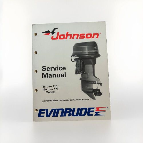 Johnson Evinrude 88 90 100 110 150 155 175 1989 OEM Shop Service Repair Manual, US $129.99, image 7