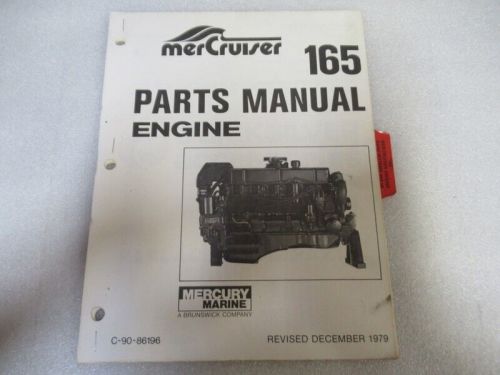 PM230 1979 Mercury MerCruiser Marine 165 Engine Parts Manual P/N C-90-86196, US $14.77, image 3