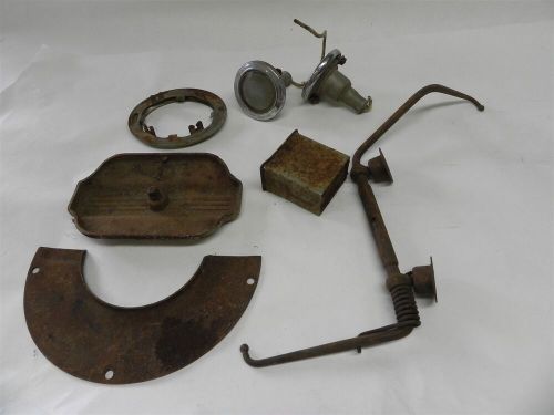 1936 CHRYSLER VINTAGE ANTIQUE ORIGINAL USED PARTS LOT OF INTERIOR LIGHTS LINKAGE, US $74.97, image 5