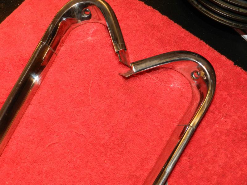 OUTSIDE POLISHED QUARTER TOP TRIM AND CORNERS 68-69-70 GTX/SATELLITE, US $90.00, image 2