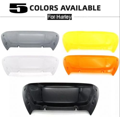 4.5" gray windscreen windshield for harley road glide cvo se fltrxse 2023-2024