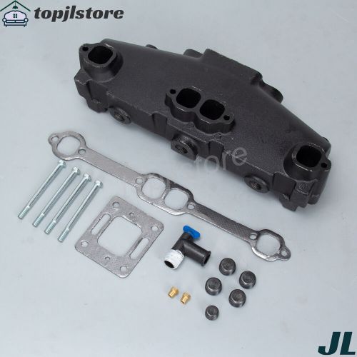 1x Marine Exhaust Manifold w/ Gasket for MerCruiser GM V8 305 350 377 CID 83-02, US $198.79, image 8