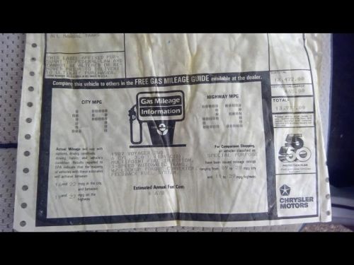 Throttle Body Throttle Valve Assembly 6-181 3.0L Fits 87 CARAVAN 131638, US $77.99, image 5