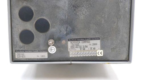 Raytheon Anschutz Kiel Marine Compass Repeater 133555 BSH/46/33G/94, US $644.00, image 2