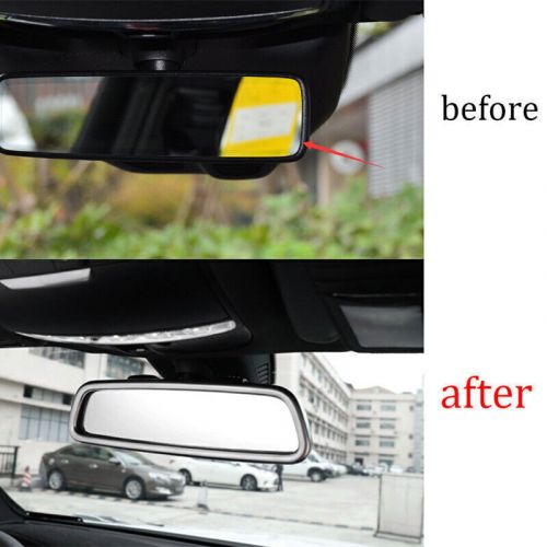 For Mercedes-Benz GLC 2016-2021 Matte Silver Interior Rearview Mirror Decor Trim, US $23.34, image 2