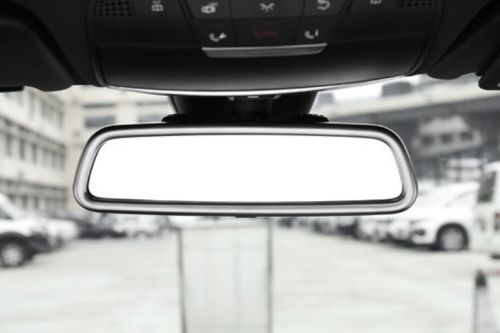 For Mercedes-Benz GLC 2016-2021 Matte Silver Interior Rearview Mirror Decor Trim, US $23.34, image 7