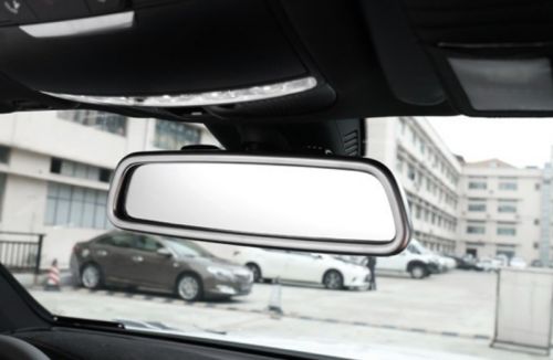 For Mercedes-Benz GLC 2016-2021 Matte Silver Interior Rearview Mirror Decor Trim, US $23.34, image 9