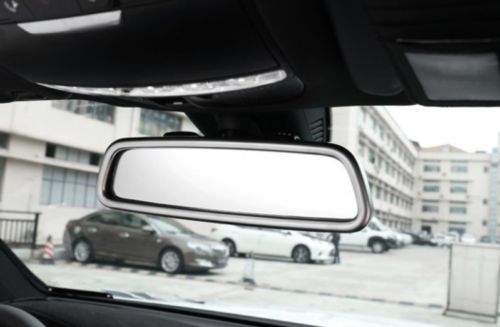 For Mercedes-Benz GLC 2016-2021 Matte Silver Interior Rearview Mirror Decor Trim, US $23.34, image 16