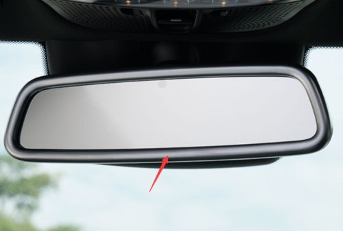 For Mercedes-Benz GLC 2016-2021 Matte Silver Interior Rearview Mirror Decor Trim, US $23.34, image 17