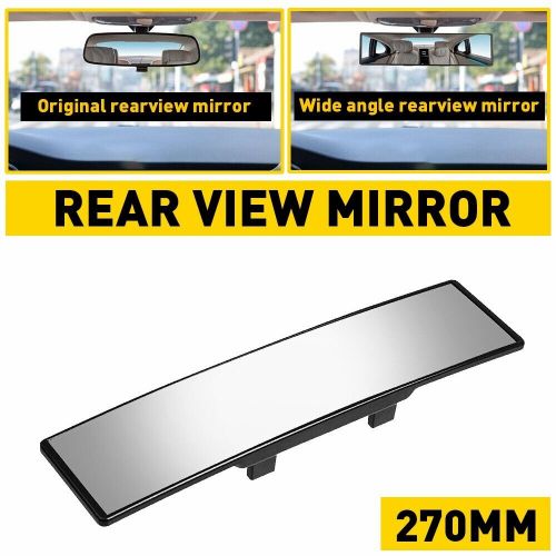 270MM Convex Interior Clip On Rear View Blue Tint Mirror Universal ABS + HD Lens, US $13.99, image 10