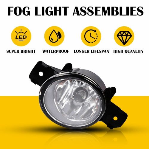 2x fog lights lamp assy left right fit for nissan altima maxima rogue sentra epg